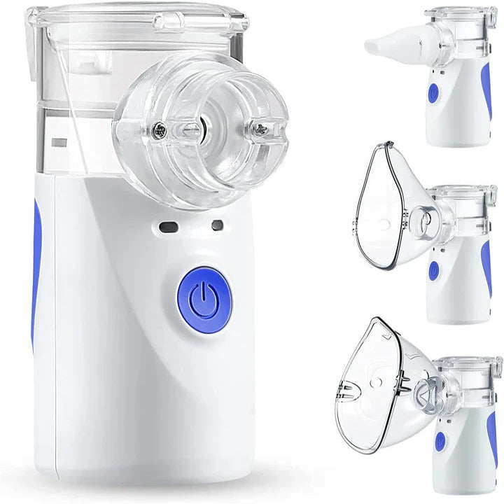 Aerosol a Ultrasuoni Portatile con Tecnologia Mesh, Compatto e Silenzioso per Uso Personale