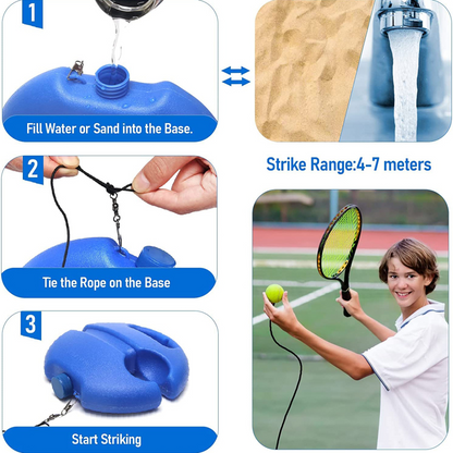 Allenatore da tennis senza bisogno di partner
