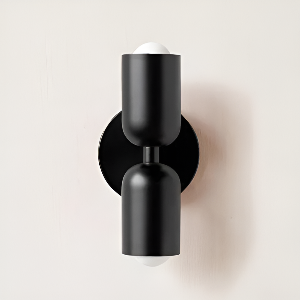 Applique a batteria — doppia capsula, design senza fili