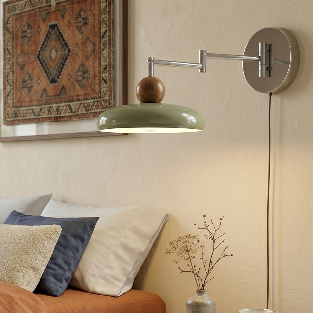 Applique a disco rotondo Lola con LED integrato per interni