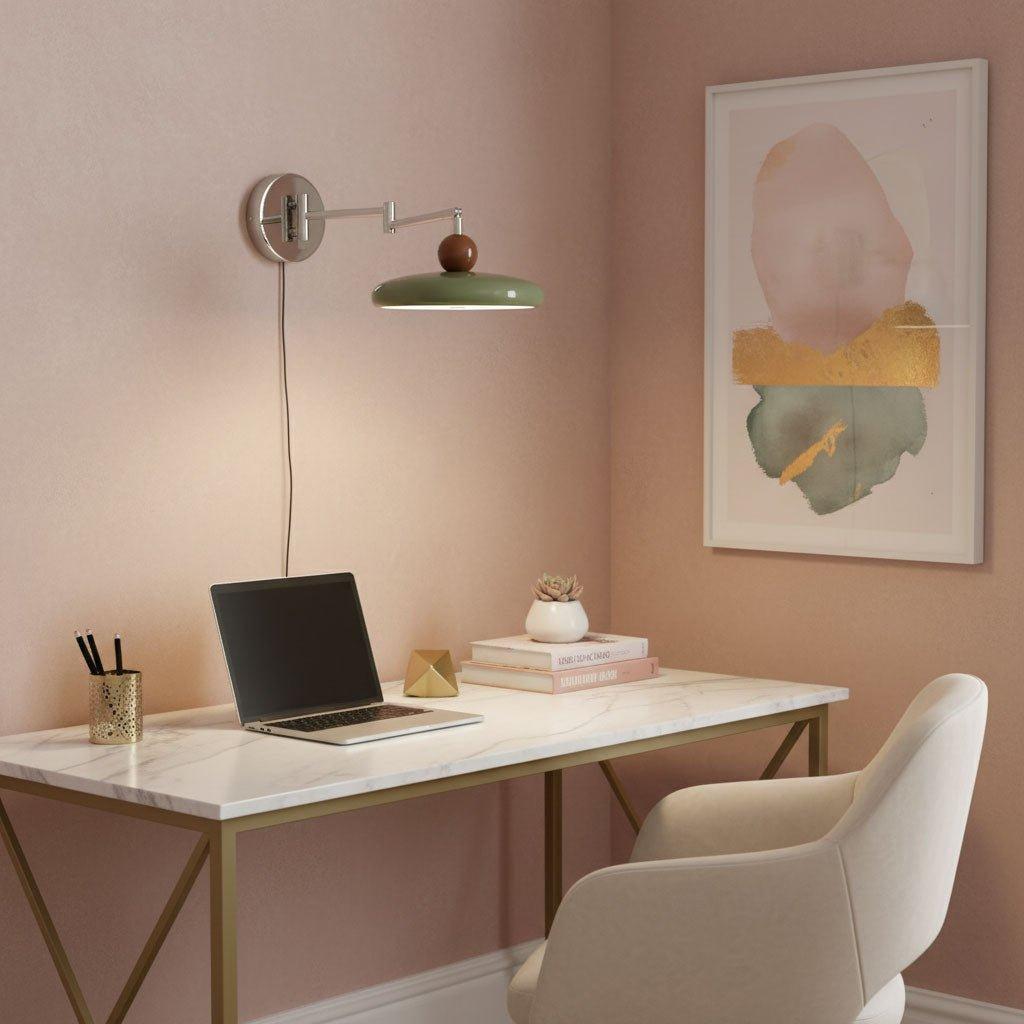 Applique a disco rotondo Lola con LED integrato per interni