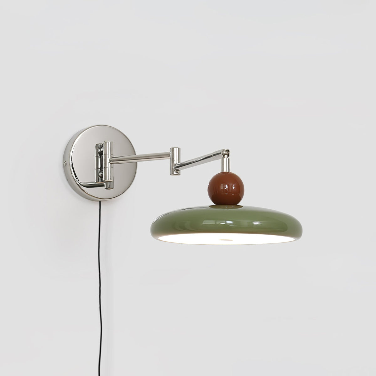 Applique a disco rotondo Lola con LED integrato per interni