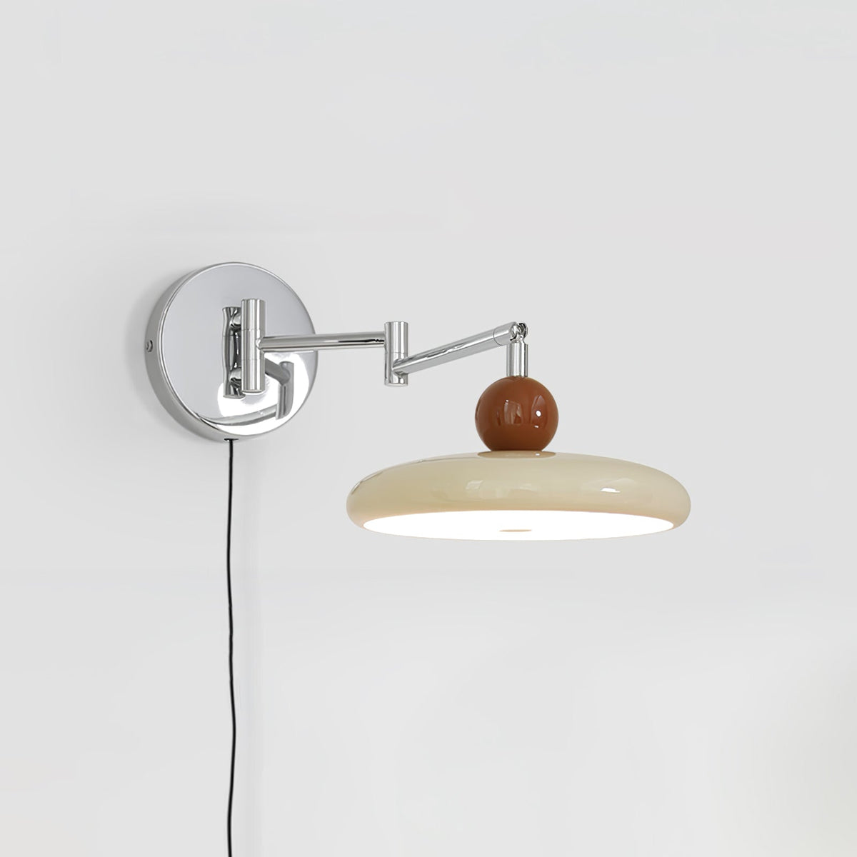 Applique a disco rotondo Lola con LED integrato per interni