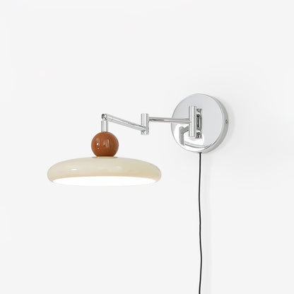 Applique a disco rotondo Lola con LED integrato per interni