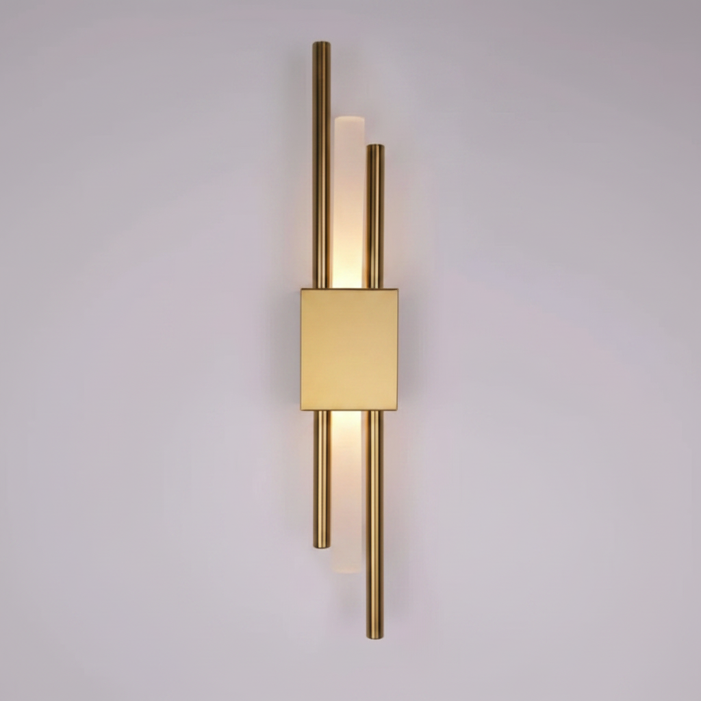 Applique da parete Glitch con LED dimmerabile, controllo touch e telecomando