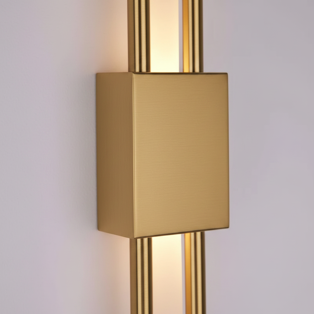 Applique da parete Glitch con LED dimmerabile, controllo touch e telecomando