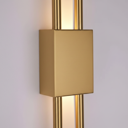 Applique da parete Glitch con LED dimmerabile, controllo touch e telecomando