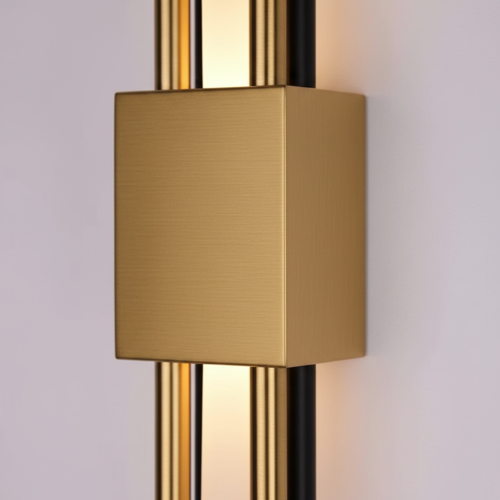 Applique da parete Glitch con LED dimmerabile, controllo touch e telecomando
