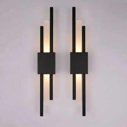 Applique da parete Glitch con LED dimmerabile, controllo touch e telecomando