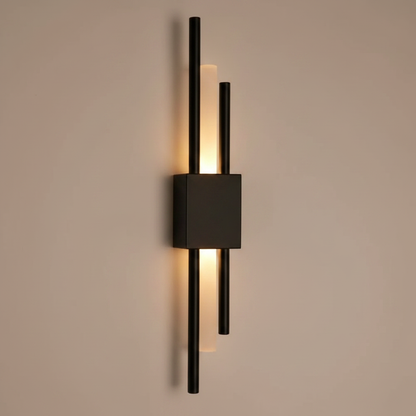 Applique da parete Glitch con LED dimmerabile, controllo touch e telecomando