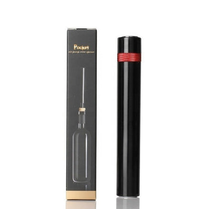 Apribottiglie per vino a pompa ad aria in acciaio inox con ago