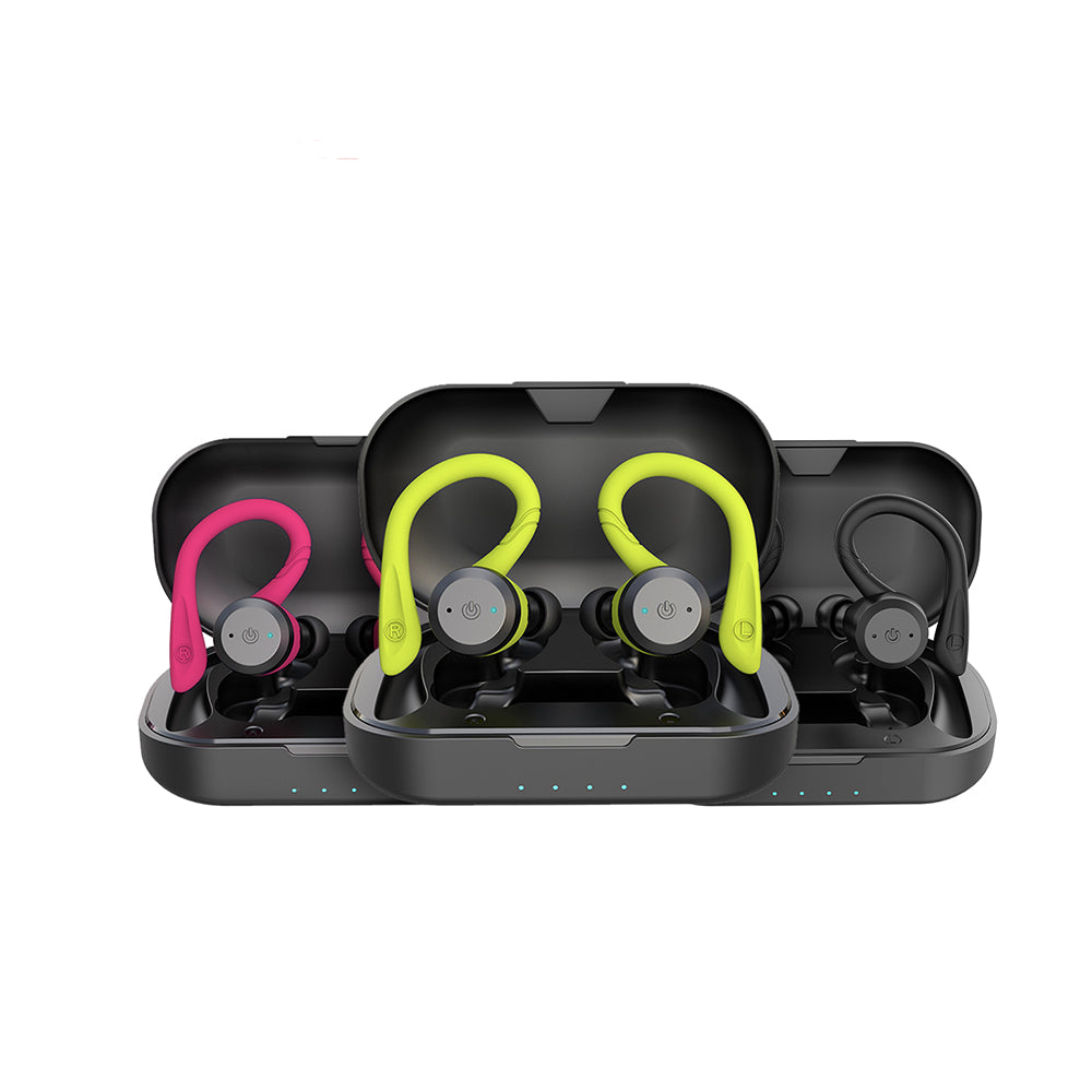 Auricolari sportivi wireless Vega: impermeabili, 20 ore di autonomia