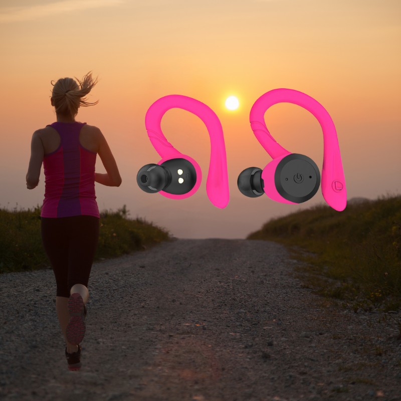 Auricolari sportivi wireless Vega: impermeabili, 20 ore di autonomia