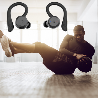 Auricolari sportivi wireless Vega: impermeabili, 20 ore di autonomia
