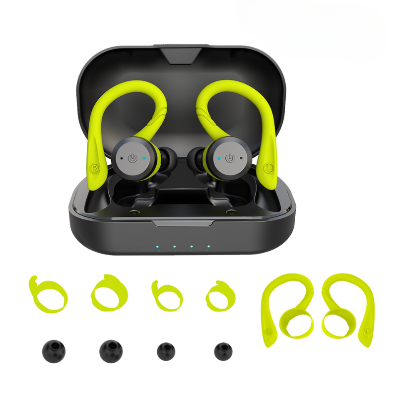 Auricolari sportivi wireless Vega: impermeabili, 20 ore di autonomia