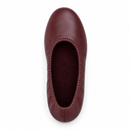 Ballerine slip-on bordeaux da donna Rassivo