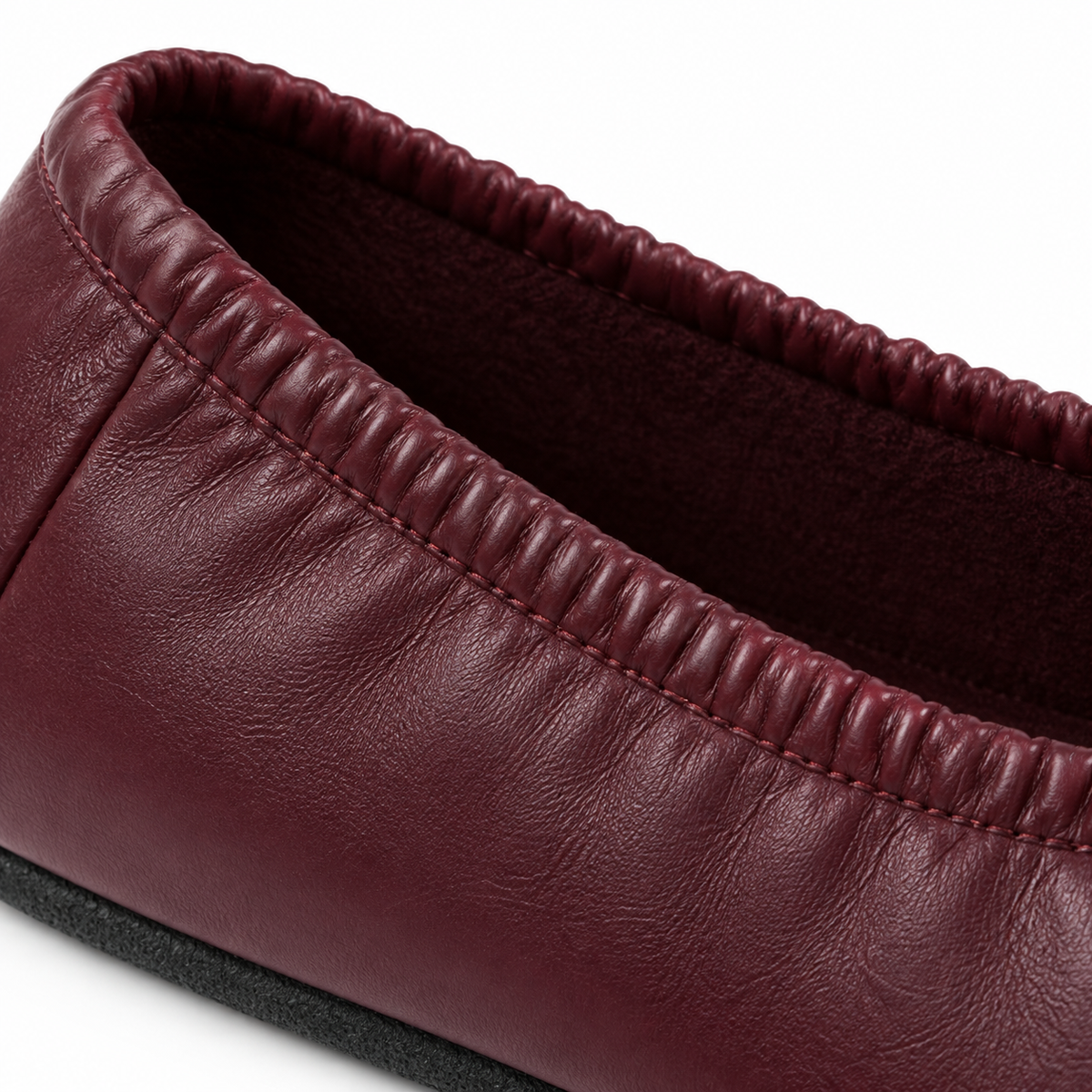 Ballerine slip-on bordeaux da donna Rassivo