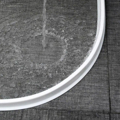 Barriera d'acqua in silicone 150-400 cm | bianca, nera o grigia | autoadesiva, impermeabile, installazione senza attrezz