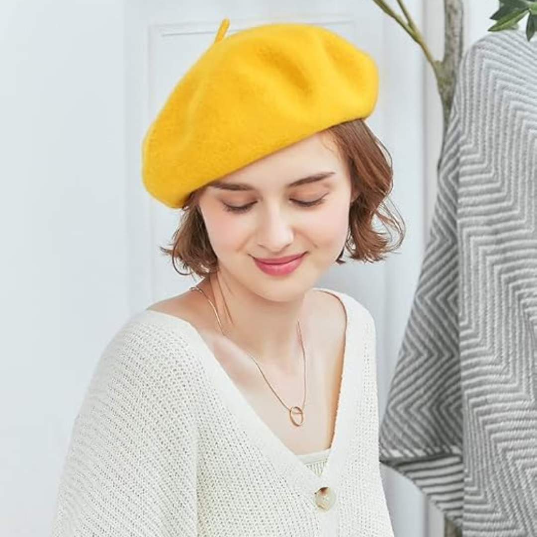 Basco francese classico in lana – Evelyne