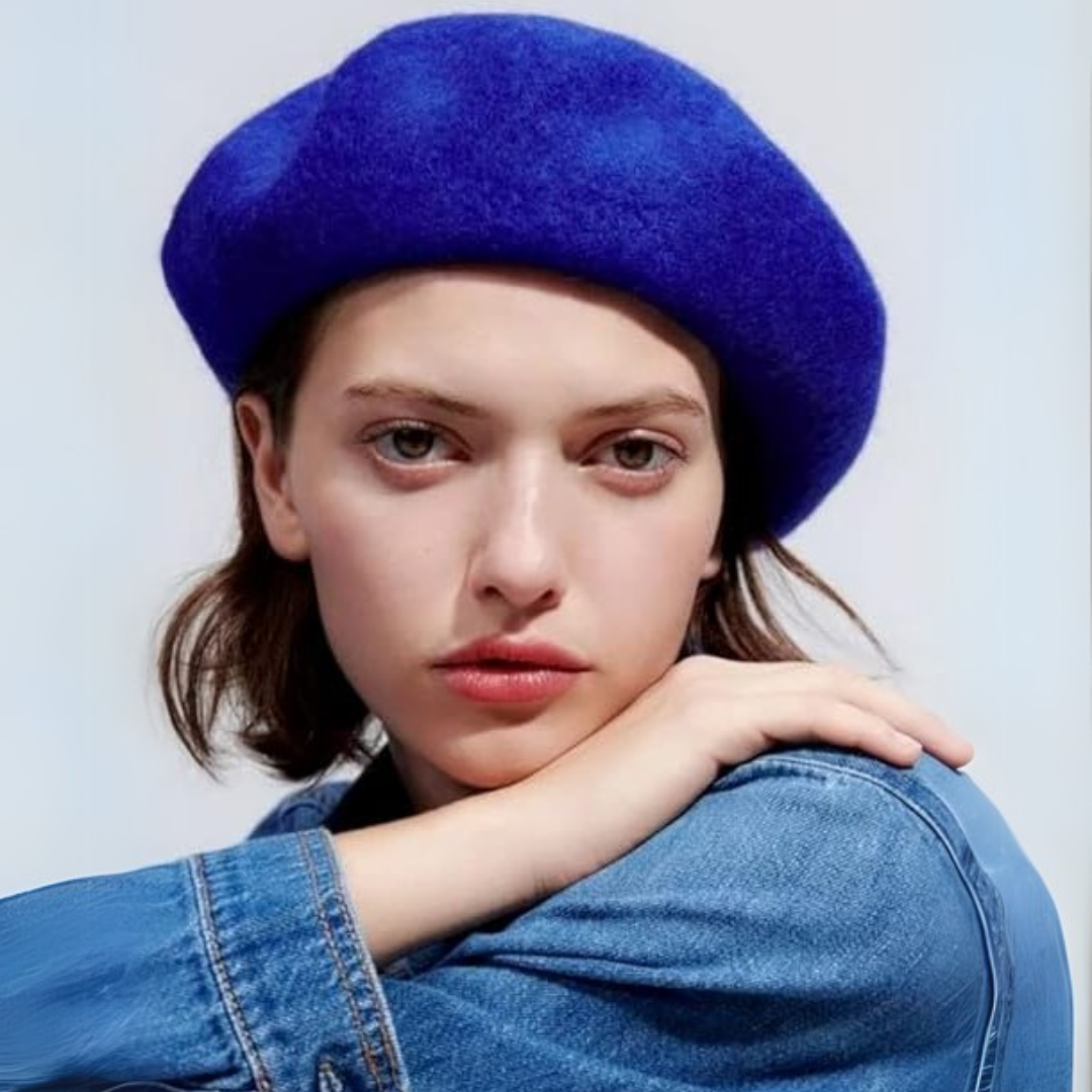 Basco francese classico in lana – Evelyne
