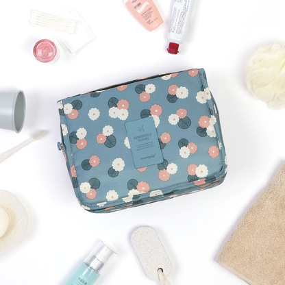 Beauty Case da Viaggio Appendibile: Pieghevole, Imbottito e Impermeabile