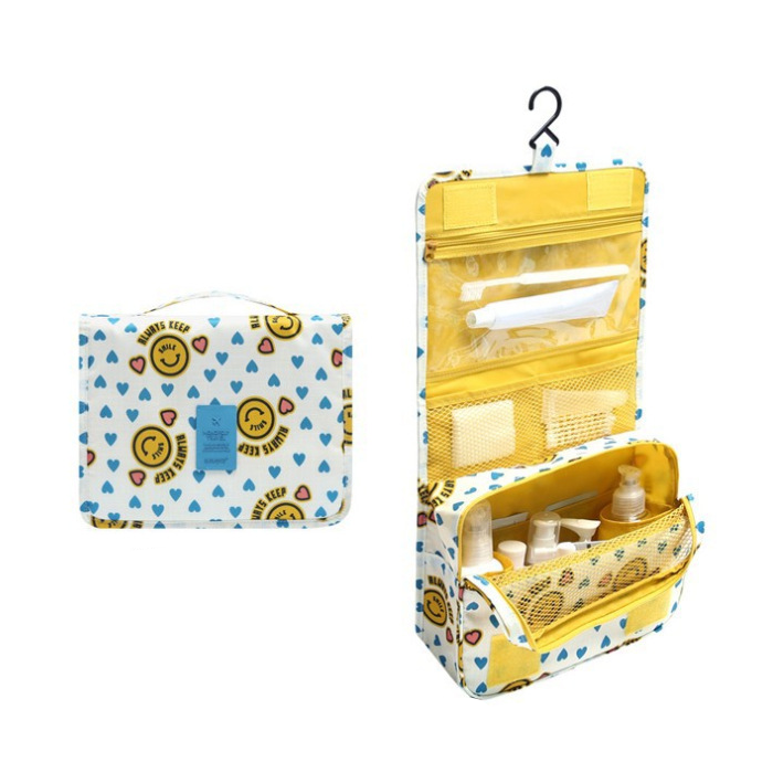 Beauty Case da Viaggio Appendibile: Pieghevole, Imbottito e Impermeabile