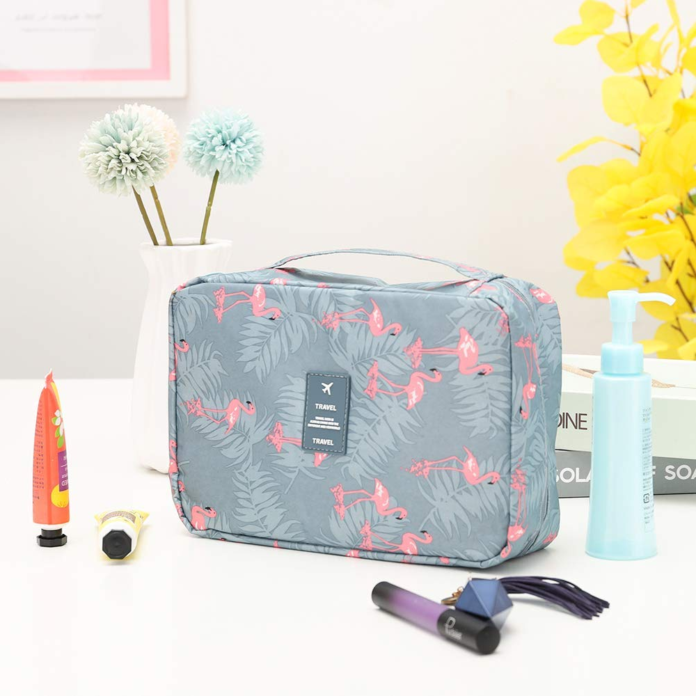 Beauty Case da Viaggio Appendibile: Pieghevole, Imbottito e Impermeabile