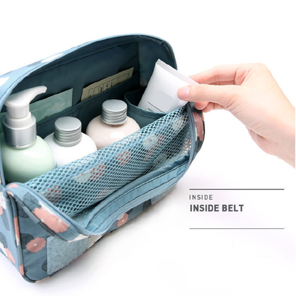 Beauty Case da Viaggio Appendibile: Pieghevole, Imbottito e Impermeabile