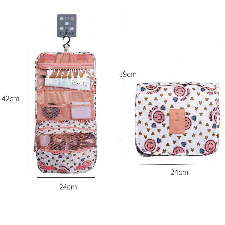 Beauty Case da Viaggio Appendibile: Pieghevole, Imbottito e Impermeabile