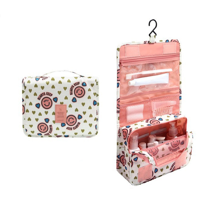 Beauty Case da Viaggio Appendibile: Pieghevole, Imbottito e Impermeabile