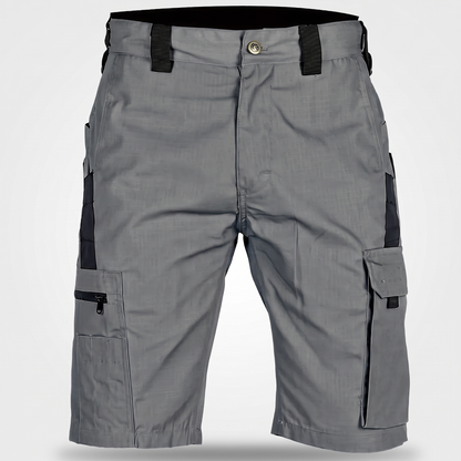 Bermuda cargo da uomo - Bermuda al ginocchio - Bermuda da trekking con tasca con zip