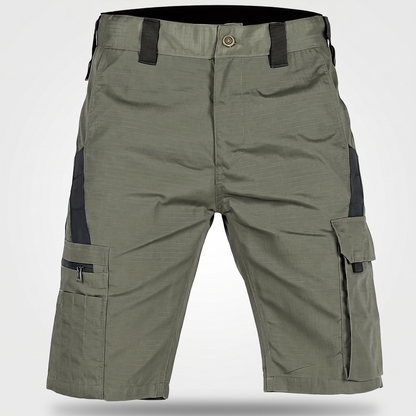 Bermuda cargo da uomo - Bermuda al ginocchio - Bermuda da trekking con tasca con zip