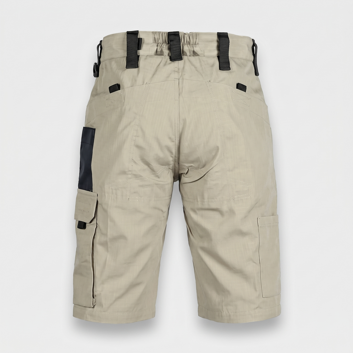 Bermuda cargo da uomo - Bermuda al ginocchio - Bermuda da trekking con tasca con zip