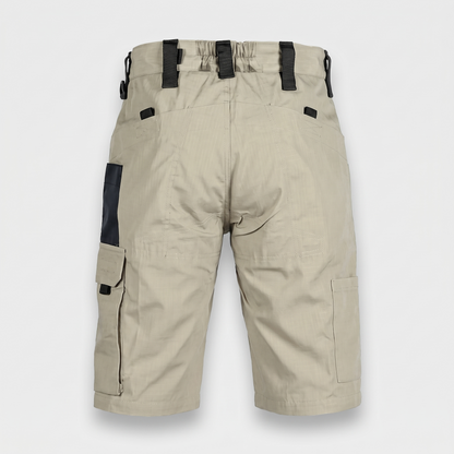 Bermuda cargo da uomo - Bermuda al ginocchio - Bermuda da trekking con tasca con zip