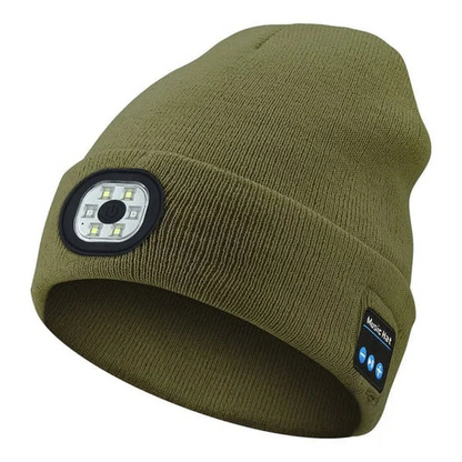 Berretto Bluetooth 3 in 1 con luce LED