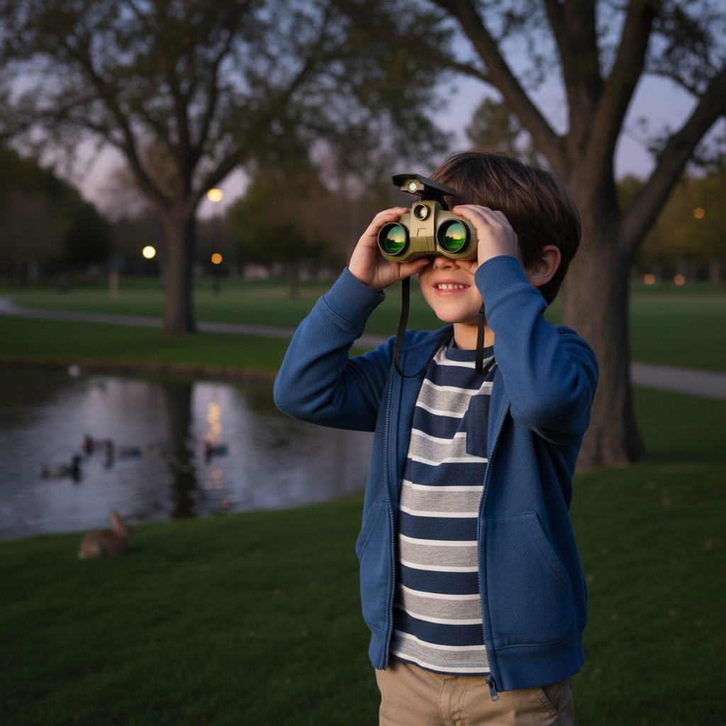 Binocolo con Visione Notturna per Bambini