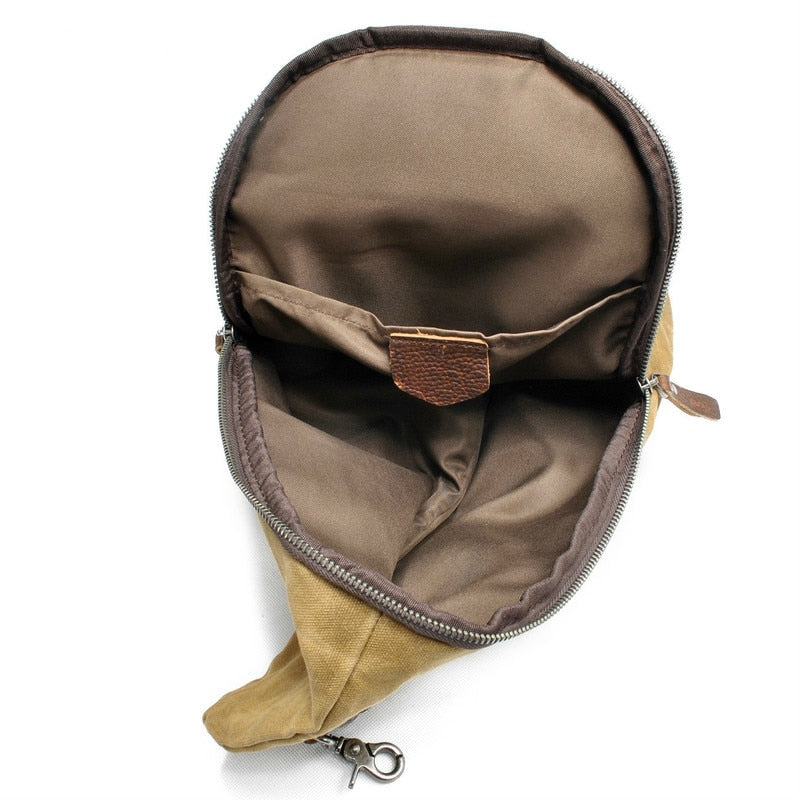 Borsa a tracolla in tela idrorepellente con tasca antifurto – MultiWear