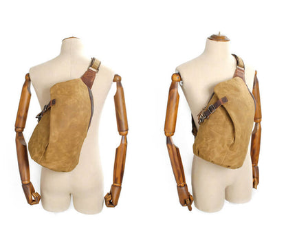 Borsa a tracolla in tela idrorepellente con tasca antifurto – MultiWear