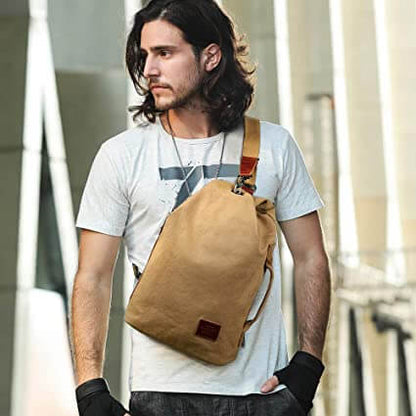 Borsa a tracolla in tela idrorepellente con tasca antifurto – MultiWear