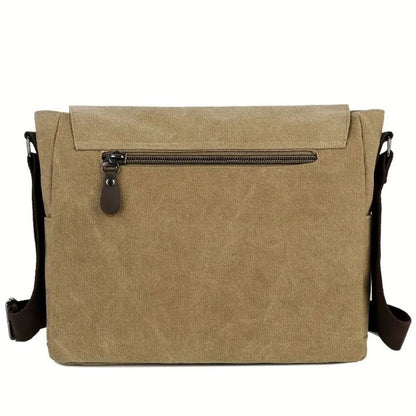 Borsa a Tracolla Messenger in Tela da Uomo