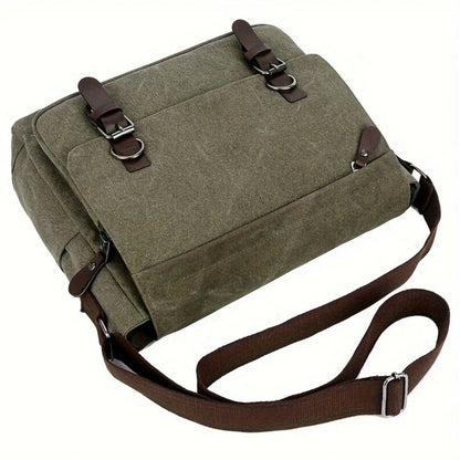 Borsa a Tracolla Messenger in Tela da Uomo