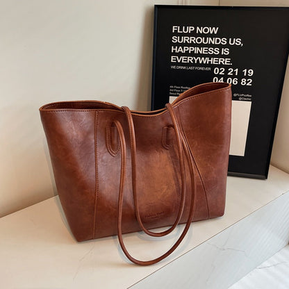 Borsa tote in pelle premium
