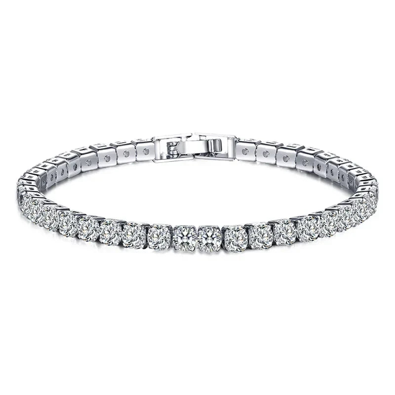 Bracciale tennis in argento sterling – eleganza senza tempo con un tocco urban