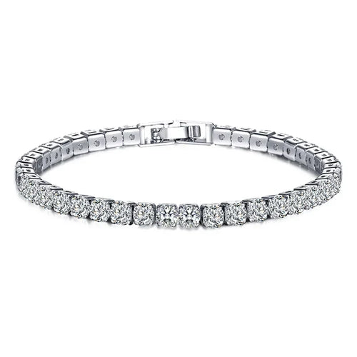 Bracciale tennis in argento sterling – eleganza senza tempo con un tocco urban