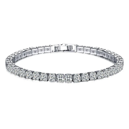 Bracciale tennis in argento sterling – eleganza senza tempo con un tocco urban