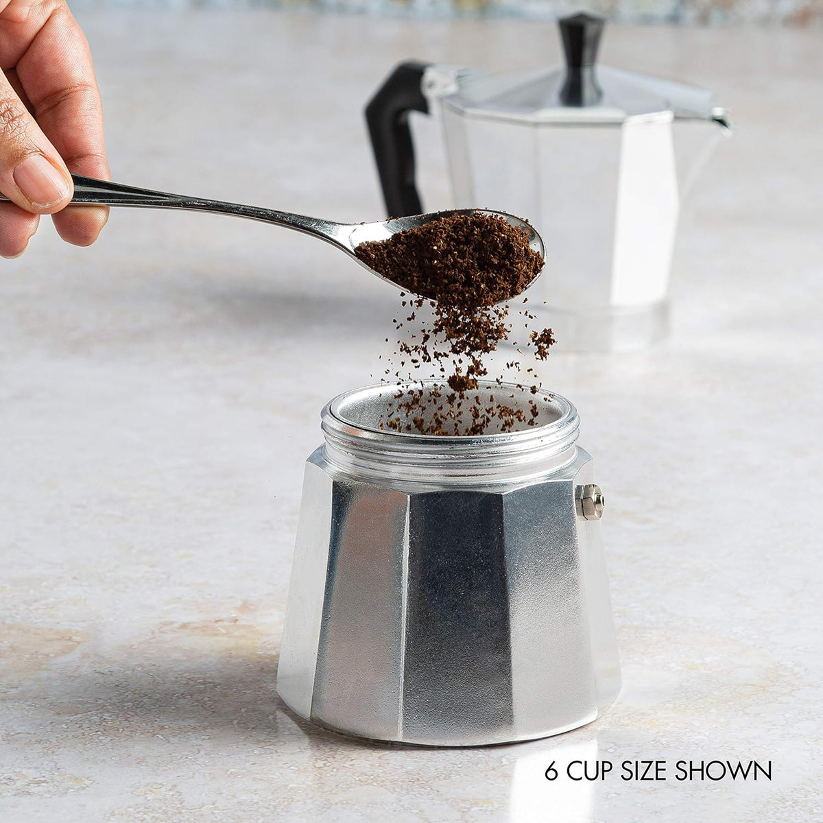 Caffettiera Moka Classica per Espresso e Caffè Italiano