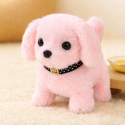Cagnolino robot interattivo peluche che cammina abbaia e scodinzola