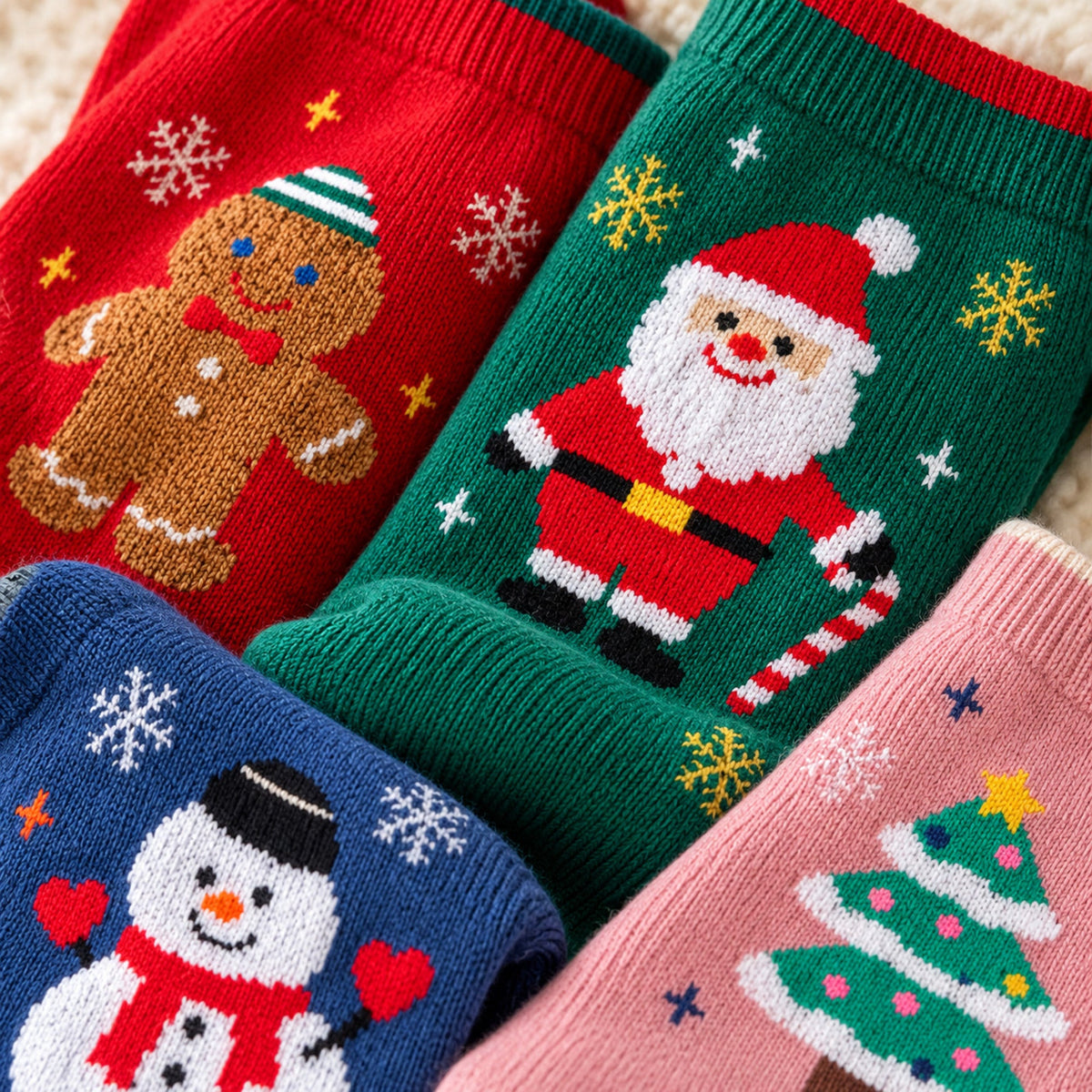 Calendario dell'Avvento con calzini di Natale 24 giorni, confezione regalo misteriosa da 12 paia, fantasie festive casua