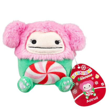 Calendario dell'avvento in peluche con 24 mini pupazzi natalizi, sorpresa quotidiana da 6,5 cm per bambini e collezionis