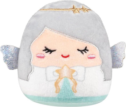 Calendario dell'avvento in peluche con 24 mini pupazzi natalizi, sorpresa quotidiana da 6,5 cm per bambini e collezionis